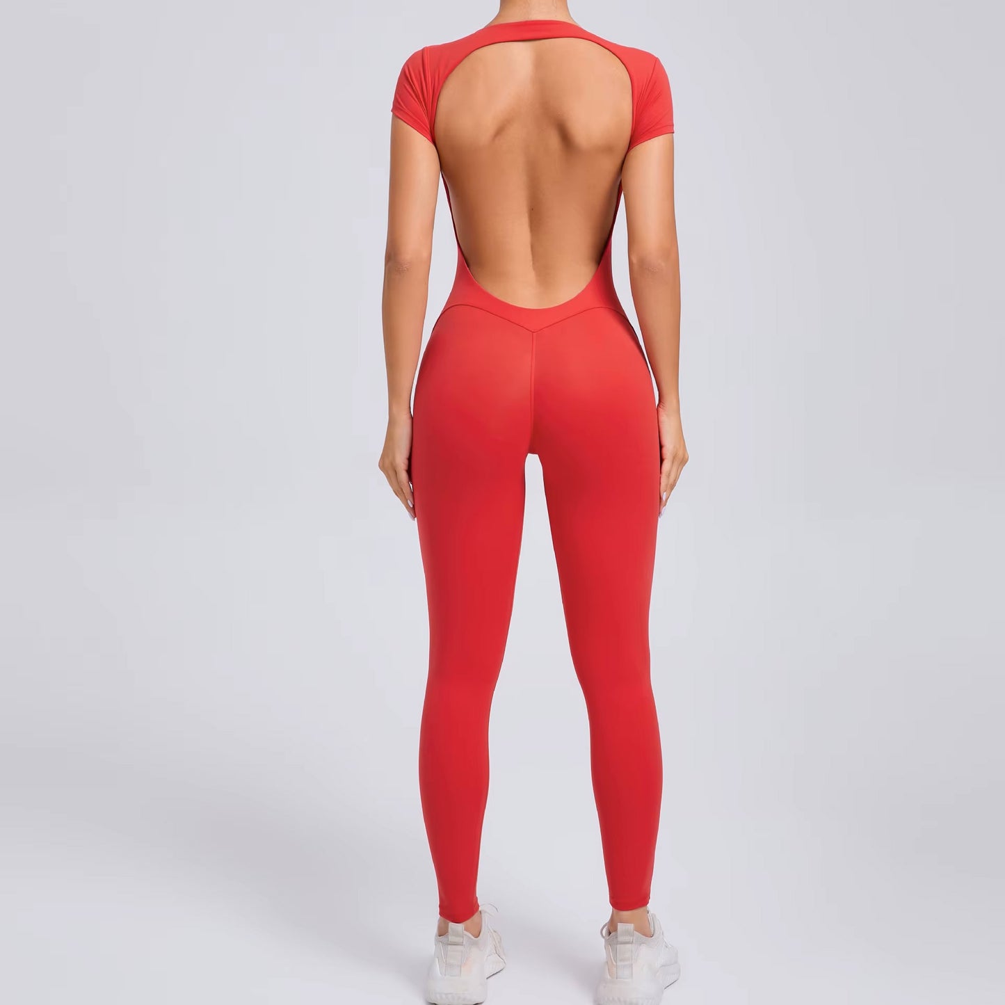 Open-Back Sports Bodysuit for Comfort & Freedom of Movement - NEOFORMA APPAREL