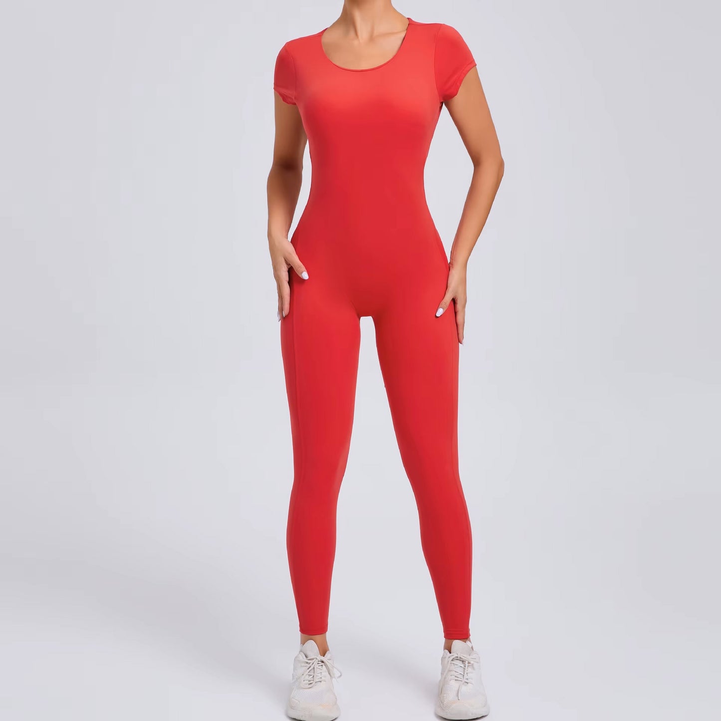Open-Back Sports Bodysuit for Comfort & Freedom of Movement - NEOFORMA APPAREL