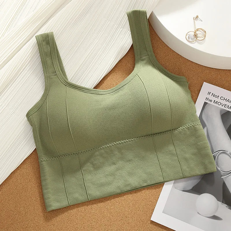 Seamless Sports Crop Top Breathable and Supportive for Every Workout - NEOFORMA APPAREL