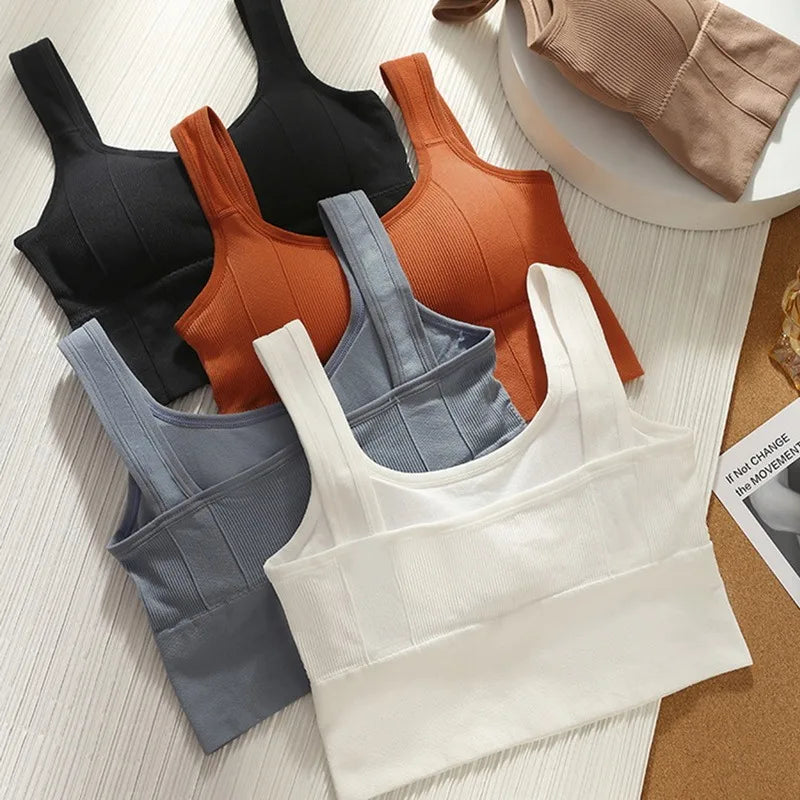 Seamless Sports Crop Top Breathable and Supportive for Every Workout - NEOFORMA APPAREL