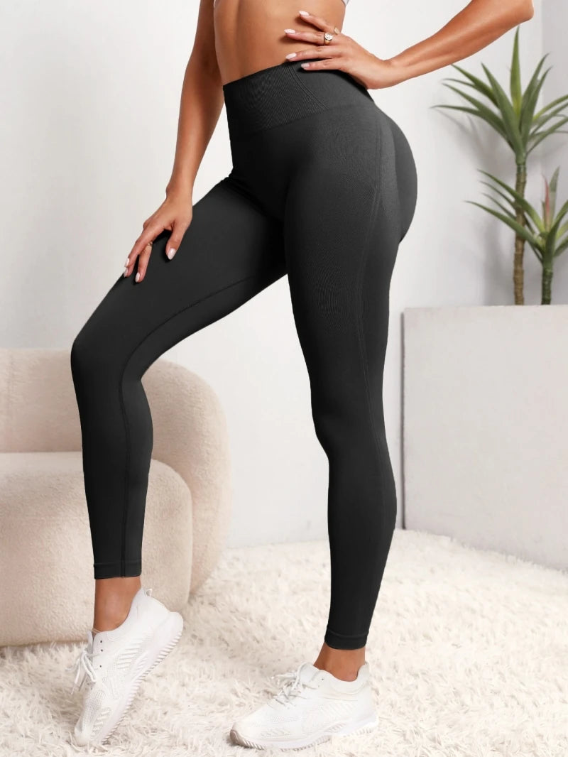 High-Waist Sculpting Leggings for Comfort & Streamlined Fit - NEOFORMA APPAREL