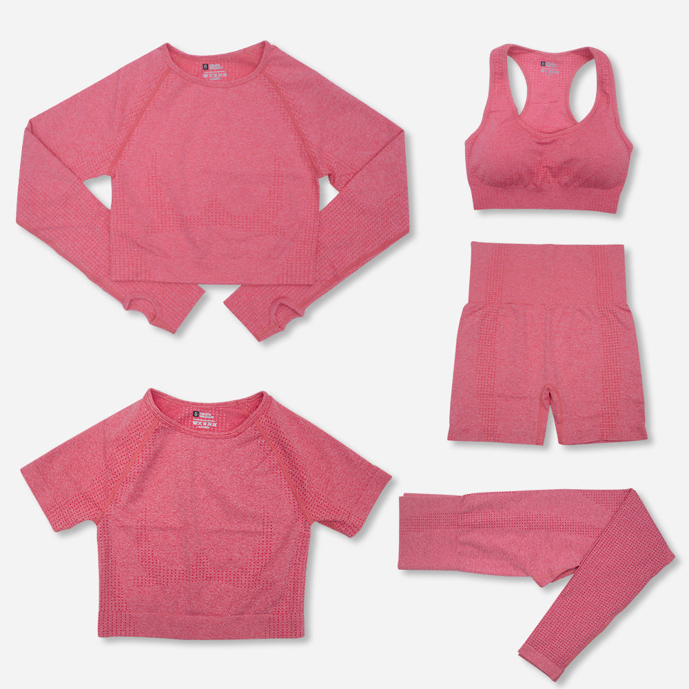 5-Piece Curve Defining Yoga Set for Comfort and Style - NEOFORMA APPAREL