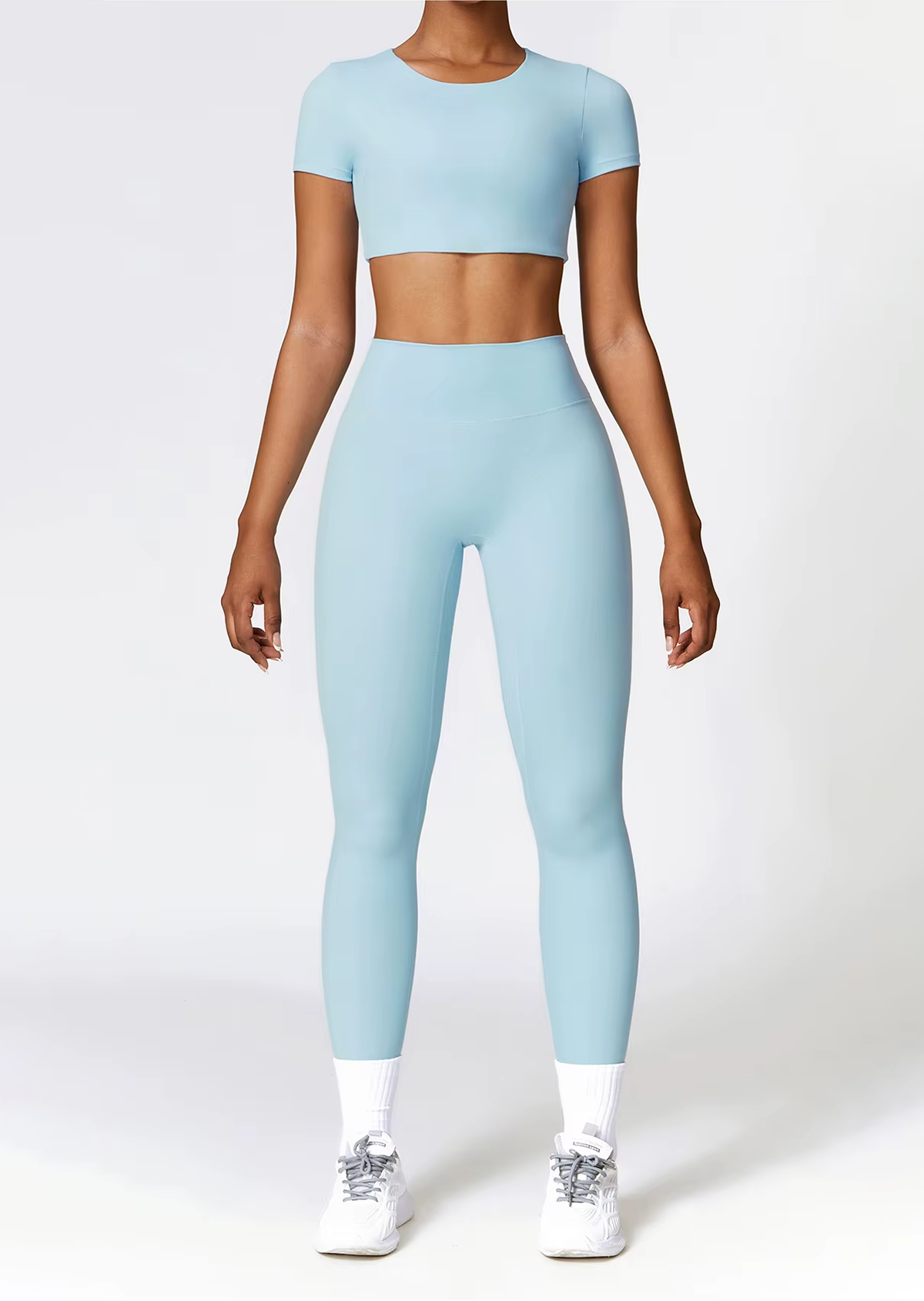 Smooth Essential Seamless Set | 3 Top Styles + High-Waist Legging & Short