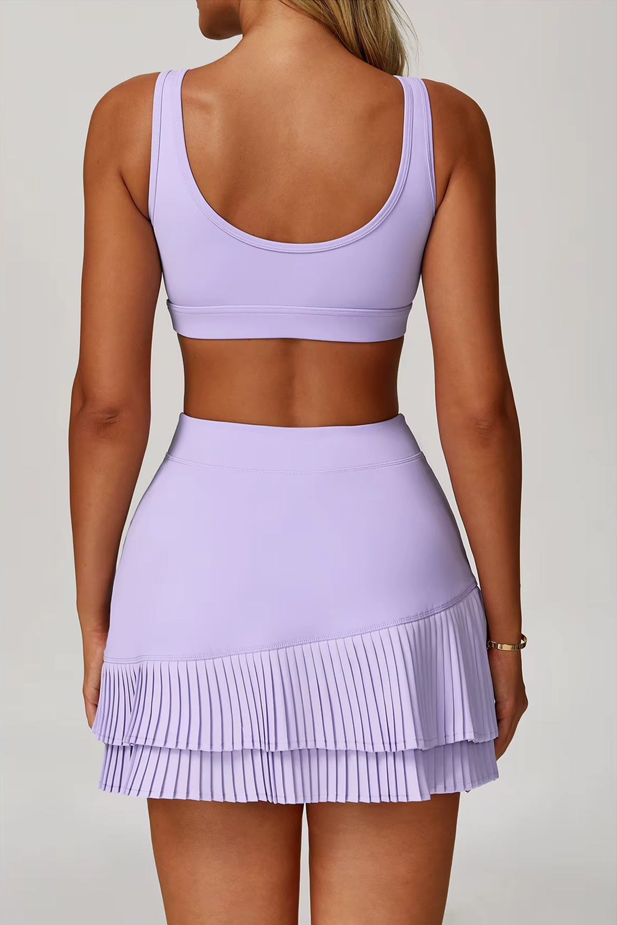 Seamless High-Support Crew-Neck Bra - NEOFORMA APPAREL