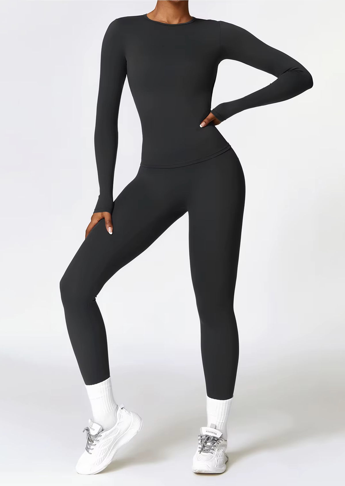 Smooth Essential Seamless Set | 3 Top Styles + High-Waist Legging & Short