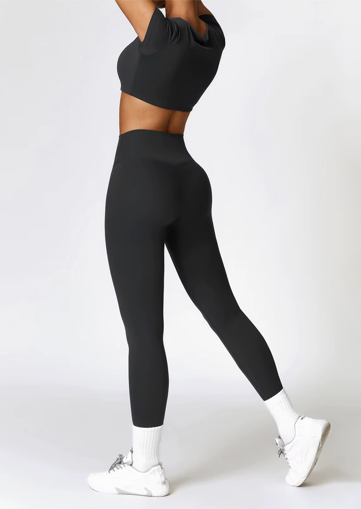 Smooth Essential Seamless Set | 3 Top Styles + High-Waist Legging & Short