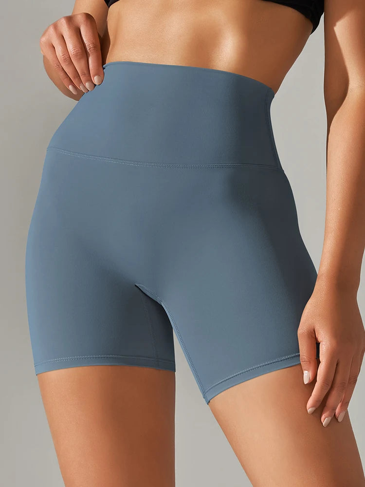 Essential Second Skin High-Waist Shorts - NEOFORMA APPAREL
