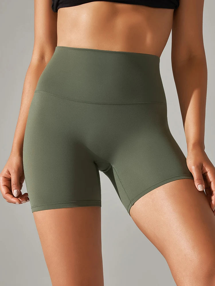 Essential Second Skin High-Waist Shorts - NEOFORMA APPAREL
