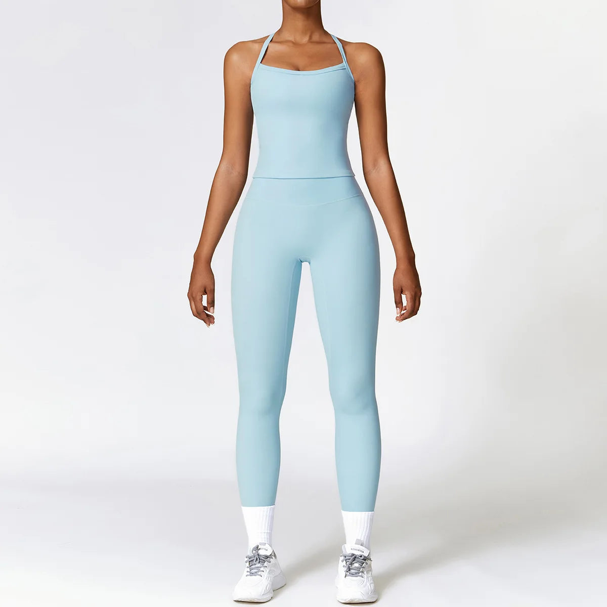 Smooth Essential Seamless Set | 3 Top Styles + High-Waist Legging & Short