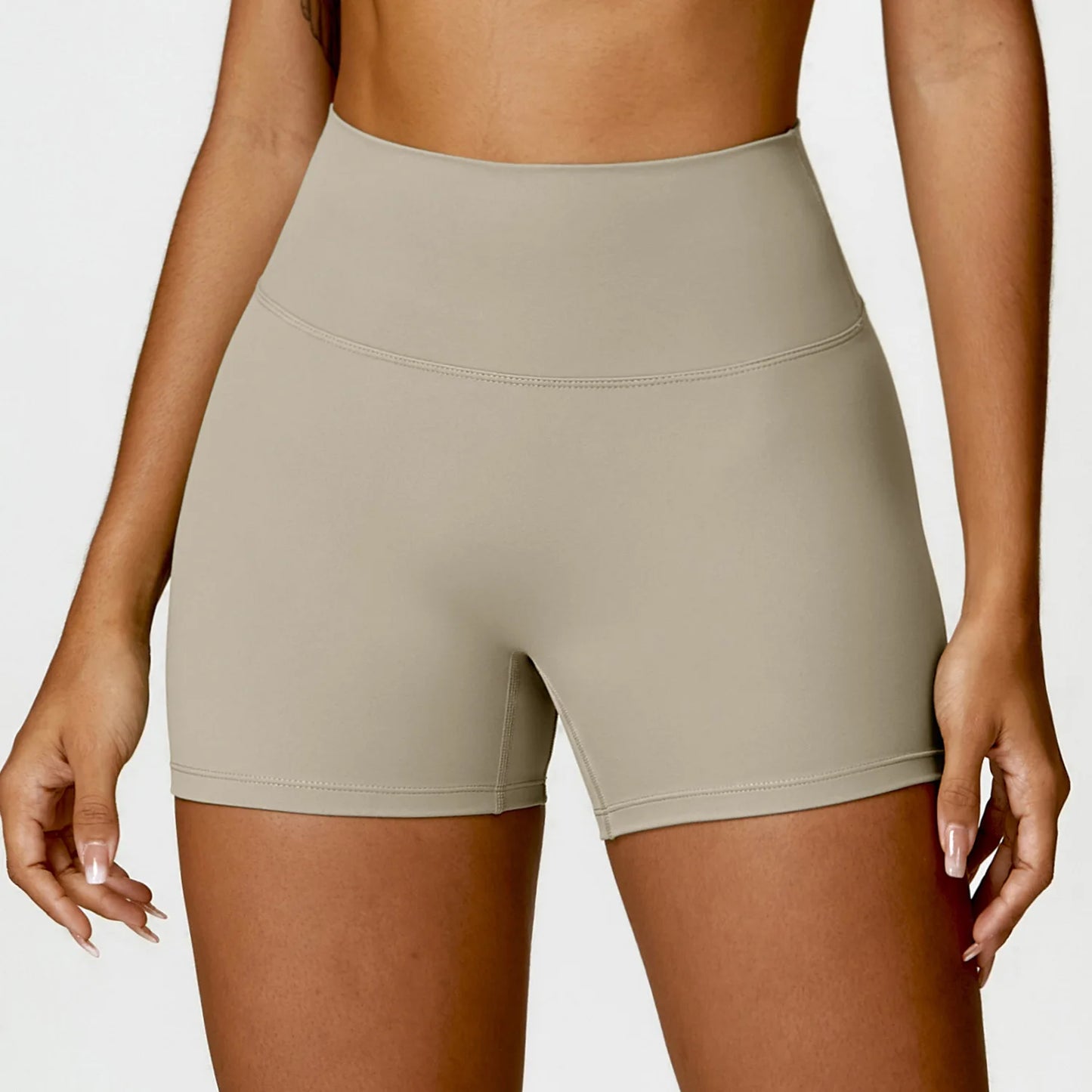 Essential Scrunch-Sculpt High-Waist Shorts - NEOFORMA APPAREL