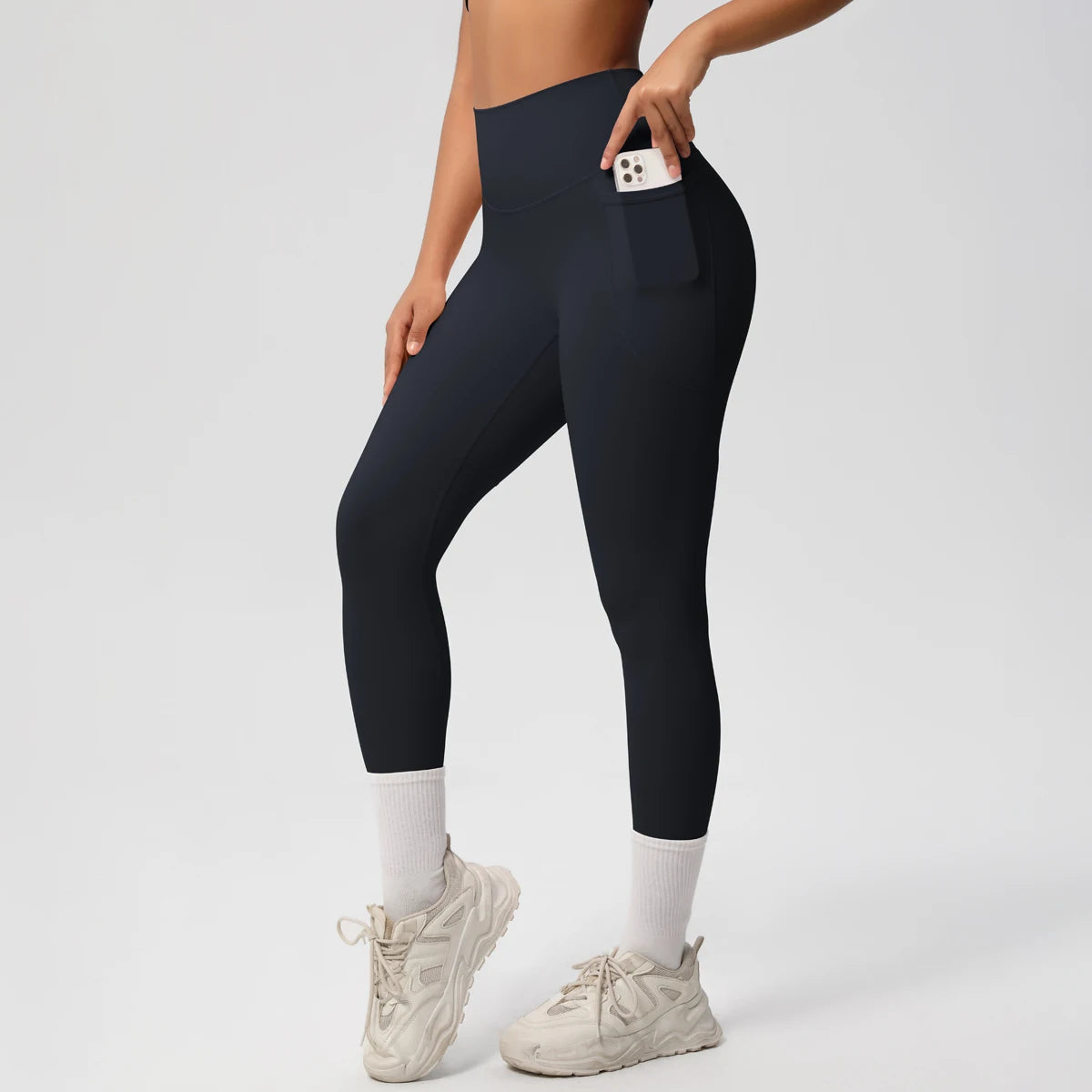 Essential Second-Skin High-Waist Legging with Pockets - NEOFORMA APPAREL