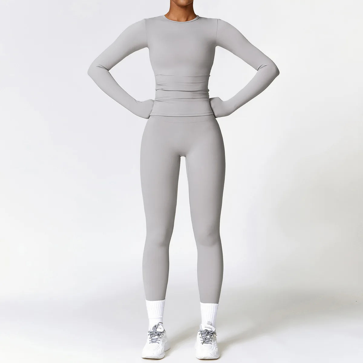Smooth Essential Seamless Set | 3 Top Styles + High-Waist Legging & Short