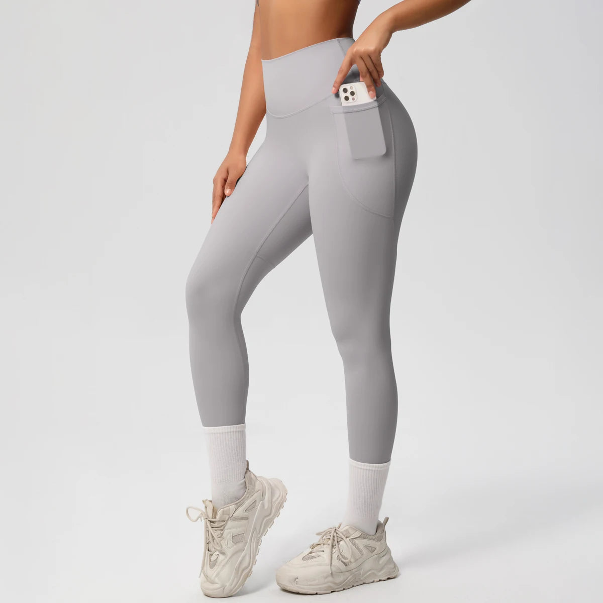Essential Second-Skin High-Waist Legging with Pockets - NEOFORMA APPAREL