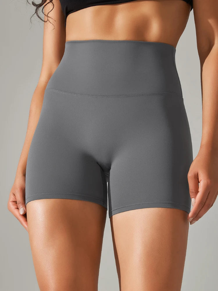 Essential Second Skin High-Waist Shorts - NEOFORMA APPAREL