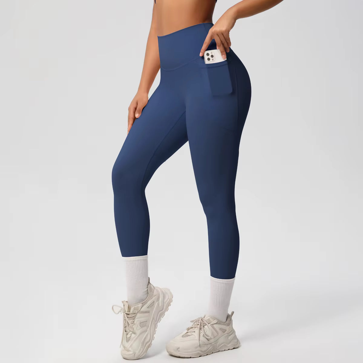 Essential Second-Skin High-Waist Legging with Pockets - NEOFORMA APPAREL