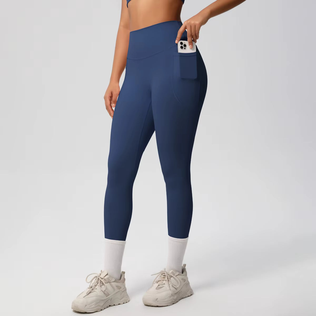 Essential Second-Skin High-Waist Legging with Pockets - NEOFORMA APPAREL