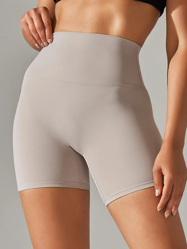 Essential Second Skin High-Waist Shorts - NEOFORMA APPAREL