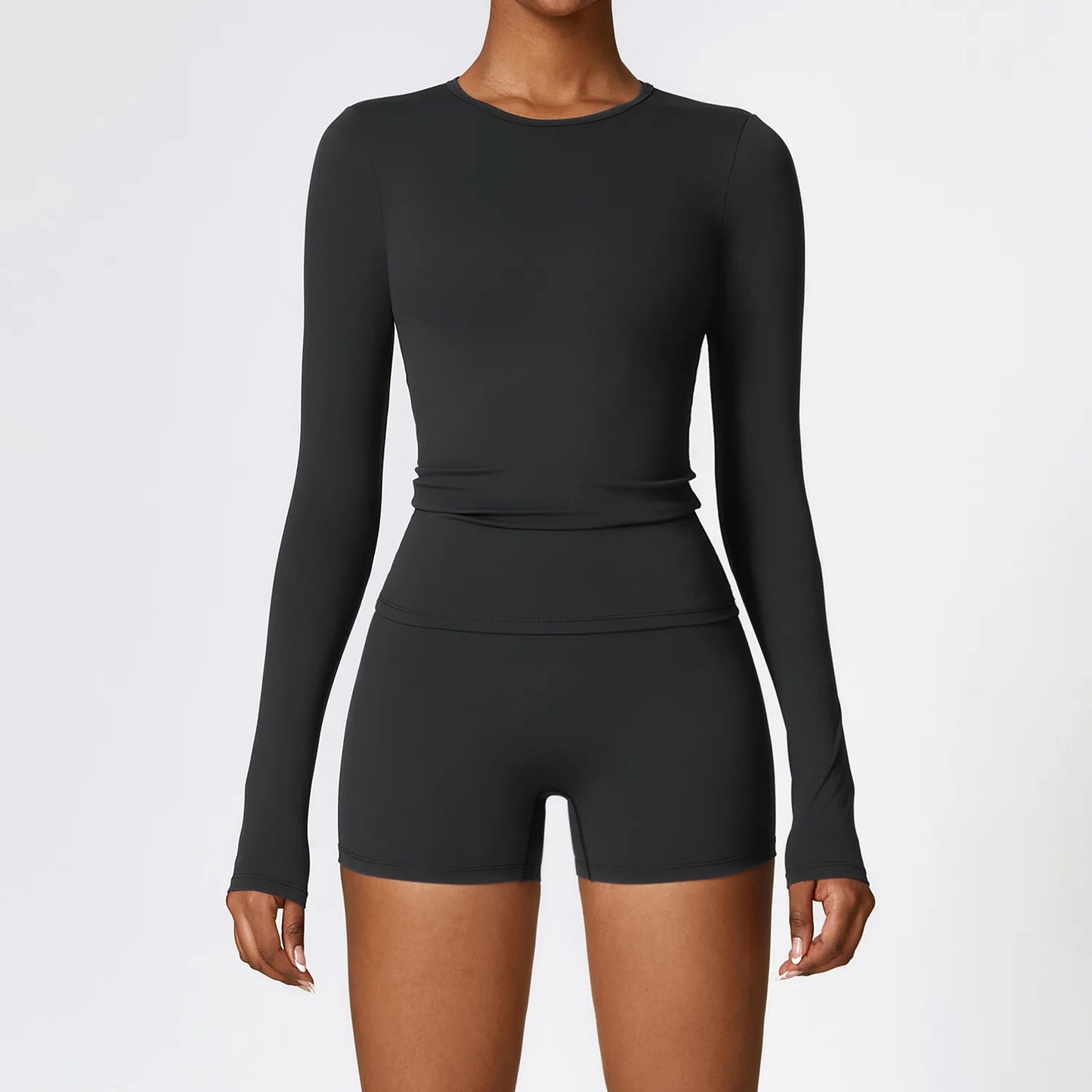 Smooth Essential Seamless Set | 3 Top Styles + High-Waist Legging & Short
