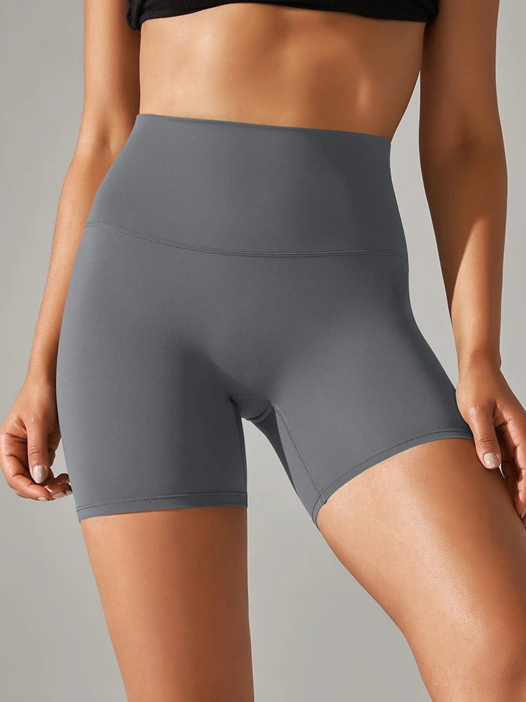 Essential Second Skin High-Waist Shorts - NEOFORMA APPAREL