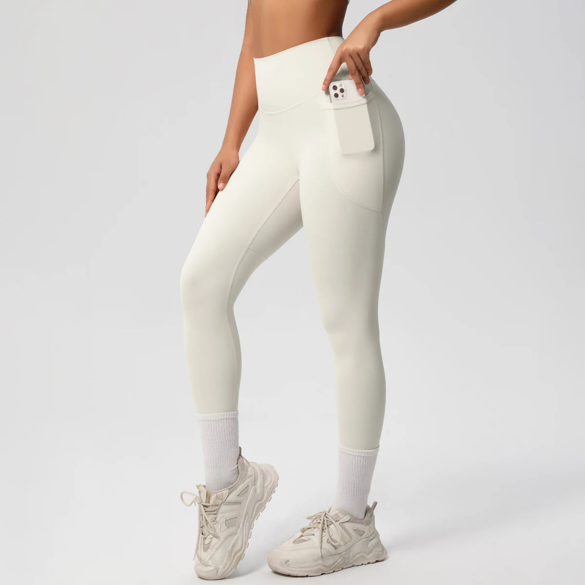 Essential Second-Skin High-Waist Legging with Pockets - NEOFORMA APPAREL
