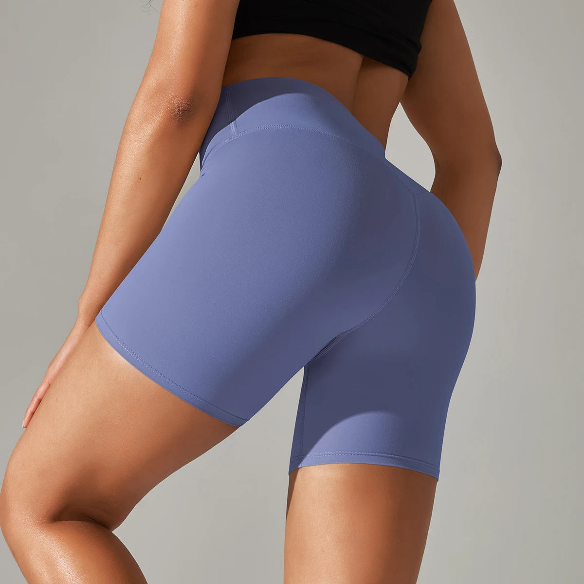Essential Second Skin High-Waist Shorts - NEOFORMA APPAREL