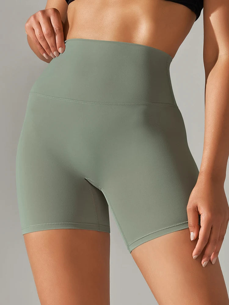 Essential Second Skin High-Waist Shorts - NEOFORMA APPAREL