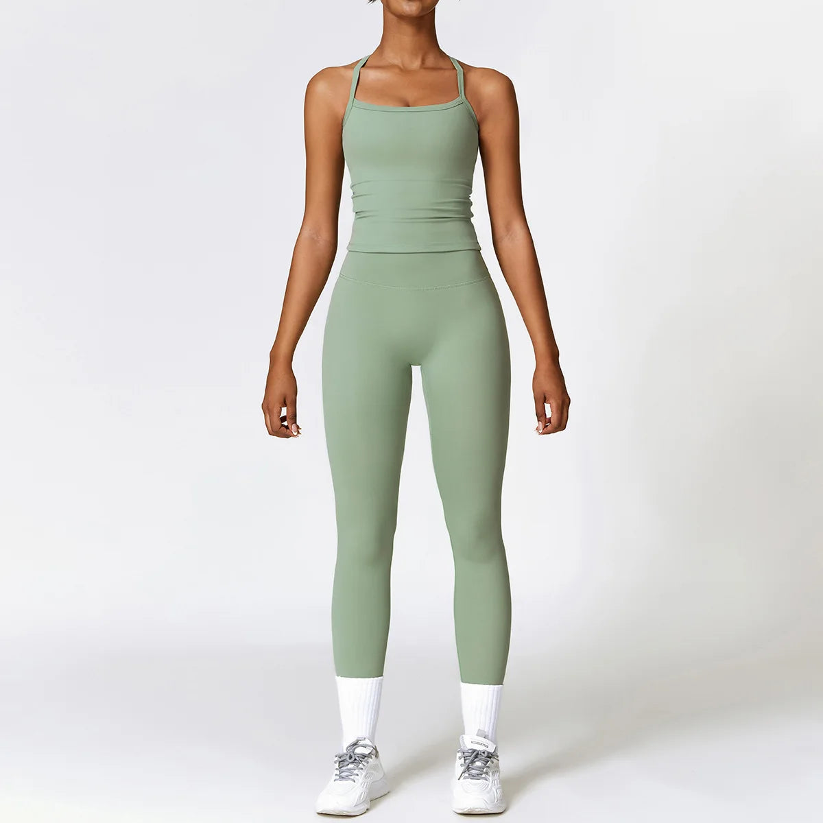 Smooth Essential Seamless Set | 3 Top Styles + High-Waist Legging & Short
